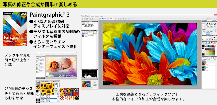 写真の修正・合成